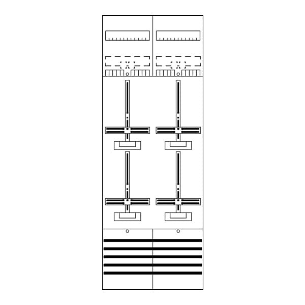STRIEBEL & JOHN Zählerfeld 9RE 4Z vorverdrahtet DF29B4